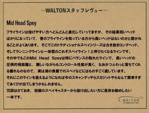 InTouch Mid Head Spey | ブランドから探す,RIO,ダブルハンド